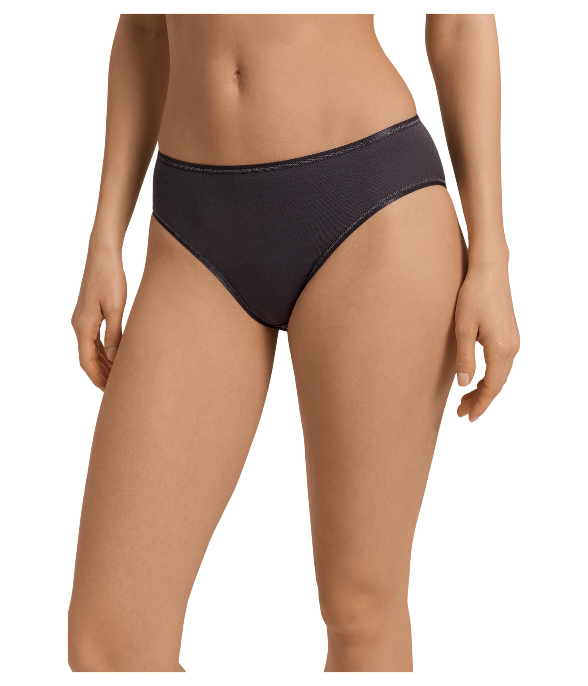 Cotton Seamless Hi Cut Briefs