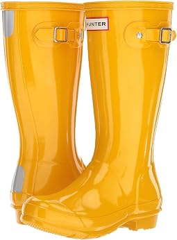Hunter Kids оригинальные детские резиновые сапоги Gloss Rain Boot
