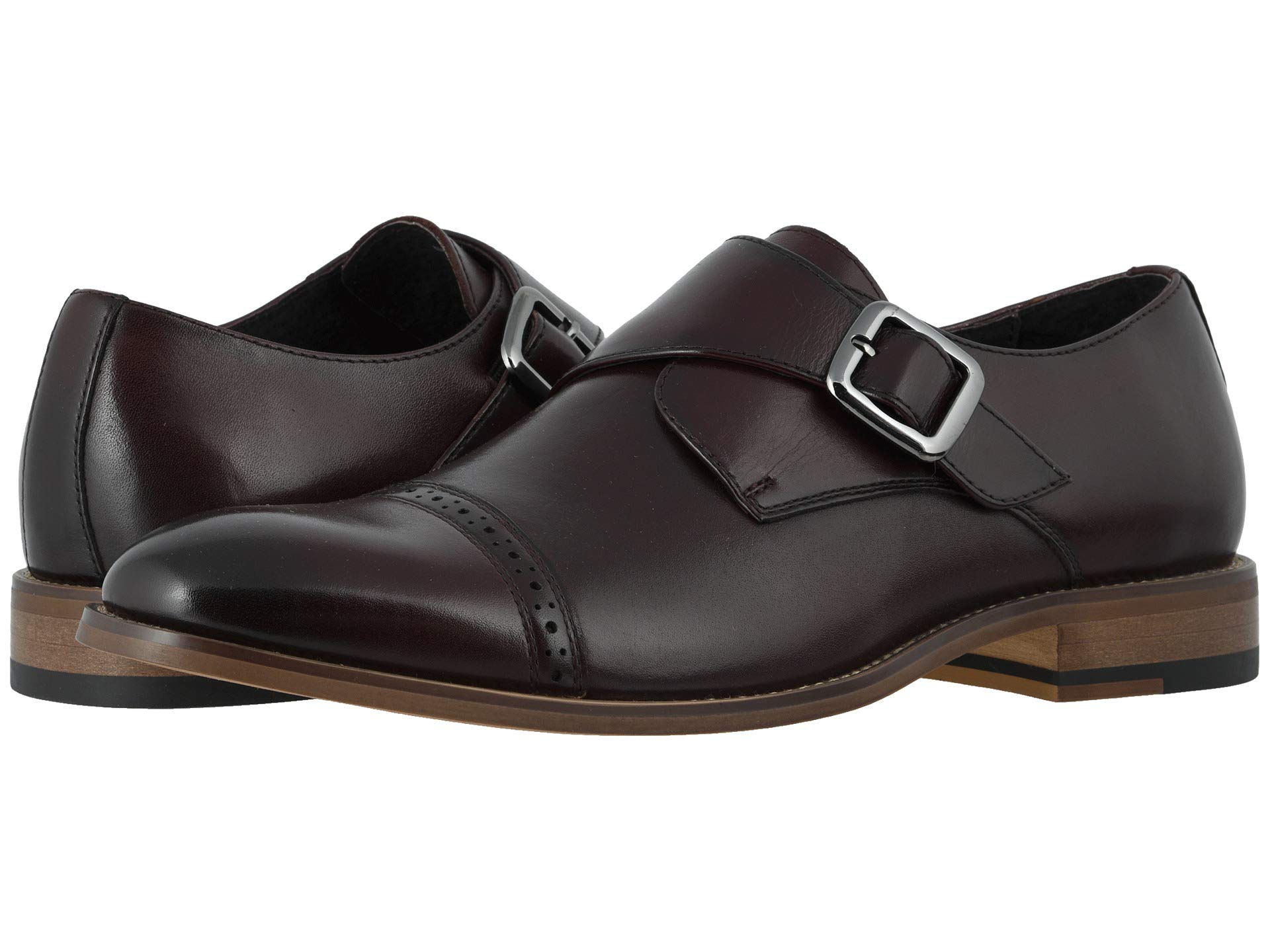 Desmond Cap-Toe Monk-Strap Loafer