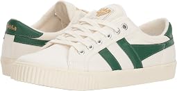 Off-White/Dark Green