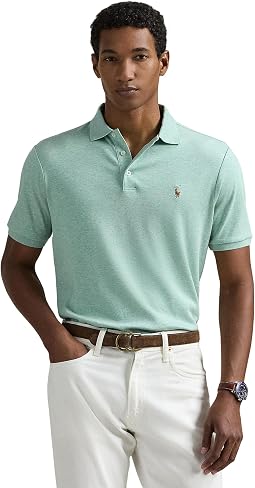Мужская рубашка-поло из мягкого хлопка Classic Fit