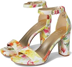 Sunlight Yellow Floral Leather