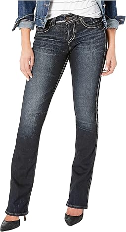 Джинсы Silver Jeans Co. Suki Mid-Rise Slim Boot Indigo L93616SSX405