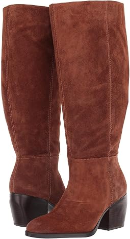 Saddle Tan Oil Suede