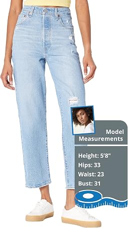 Женские джинсы Levi's® Premium Ribcage Straight Ankle