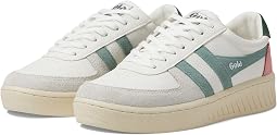 White/Green Mist/Evergreen