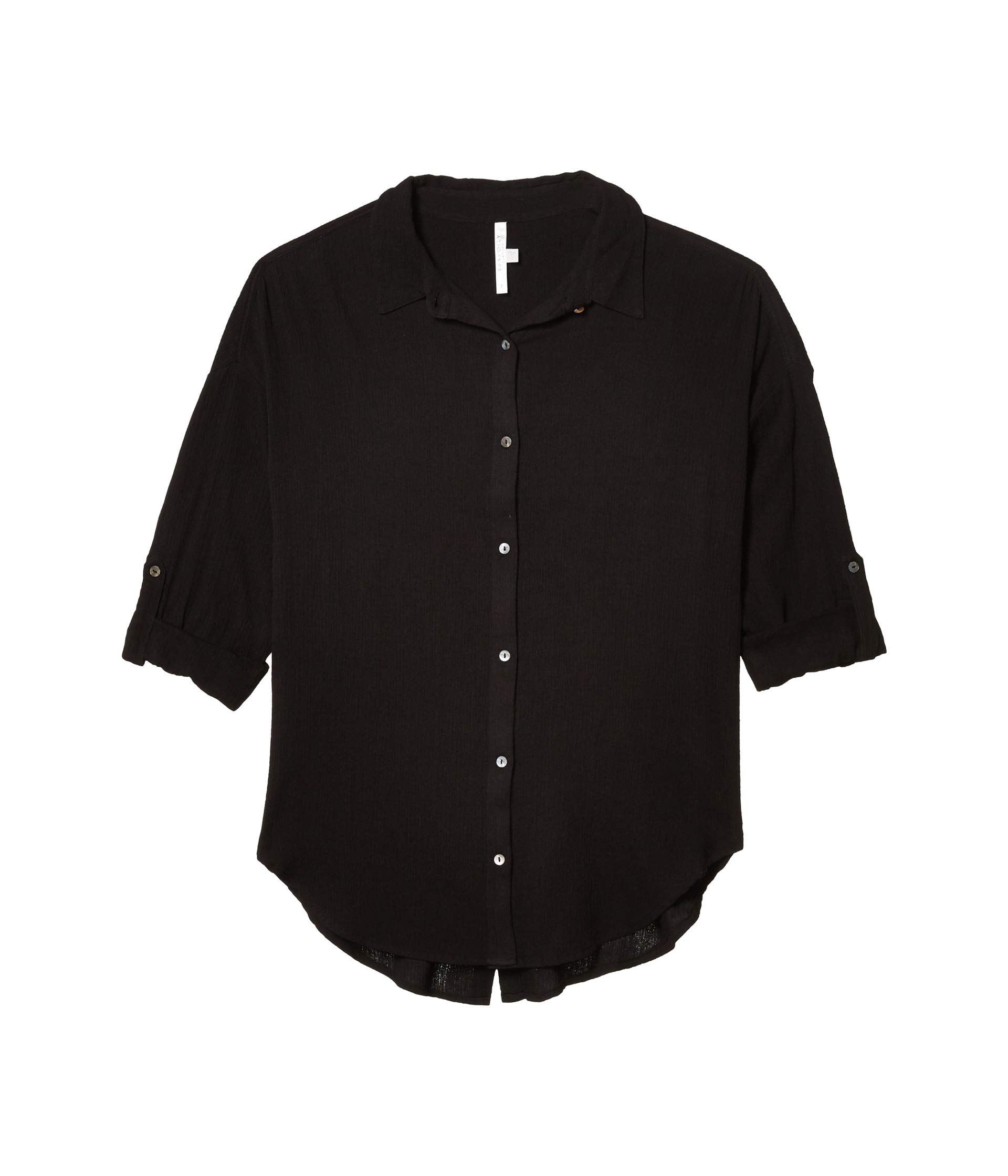 Classic Beach Shirt Cover-Up