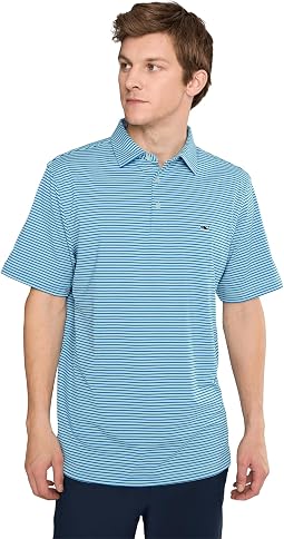 Поло Bradley Stripe Sankaty Vineyard Vines Мужское