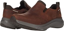 Brown Oily Tumbled Leather