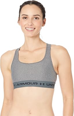 Crossback Mid Impact Heather Bra
