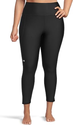 Plus Size HeatGear Armour High-Waisted No Slip Ankle Leggings