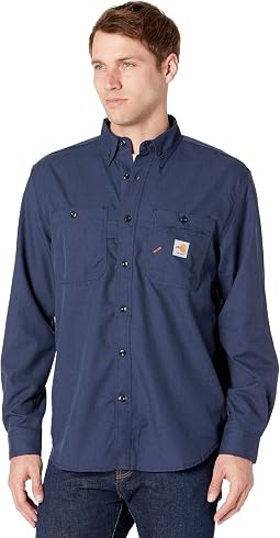 Flame-Resistant Force Original Fit Lightweight Long Sleeve Button Front Shirt