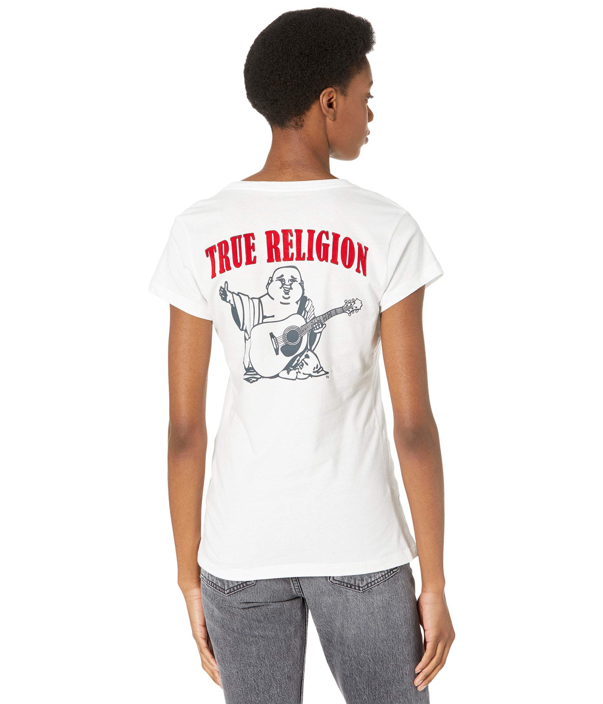 Buddha Deep V Tee