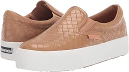 2306 Slip-On Woven Faux Leather