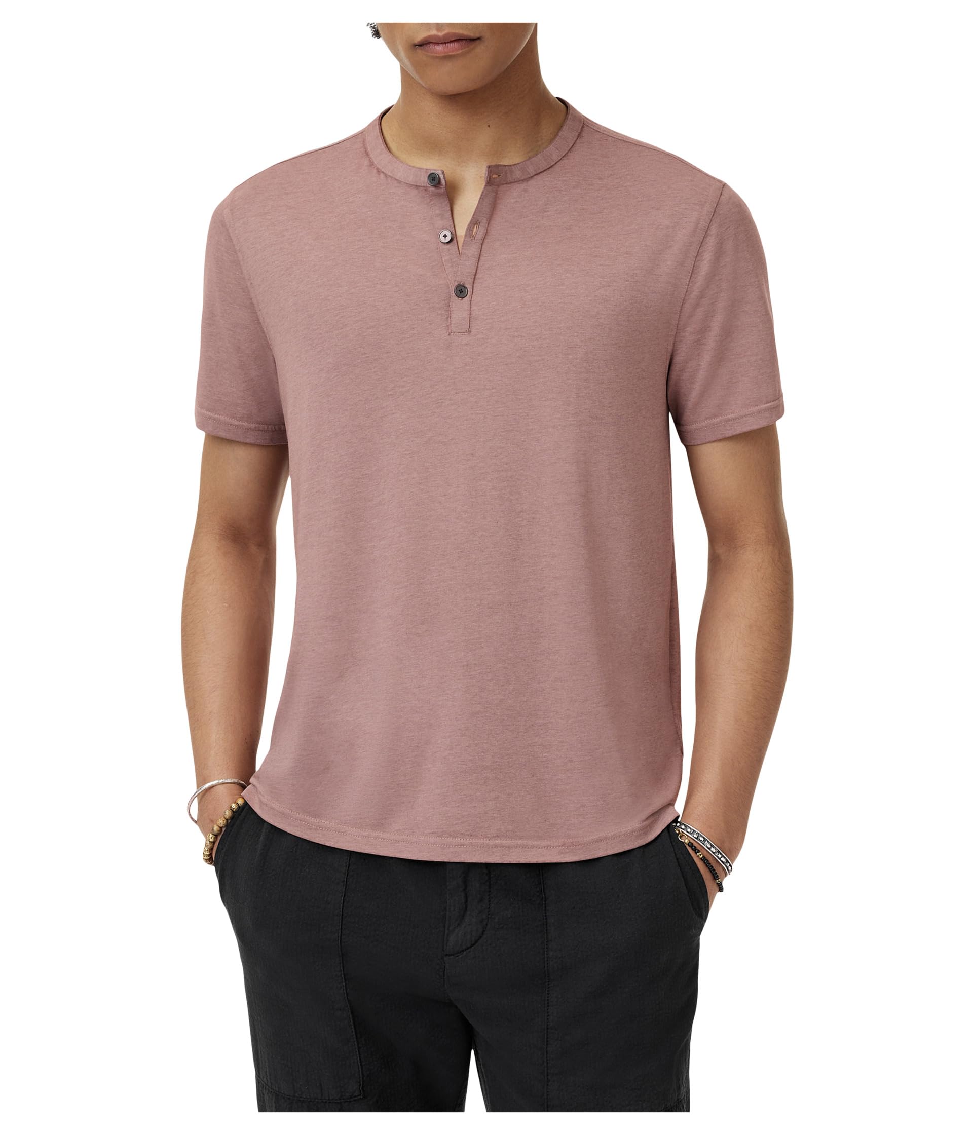 Duke Henley K4463F25 Мужская футболка John Varvatos