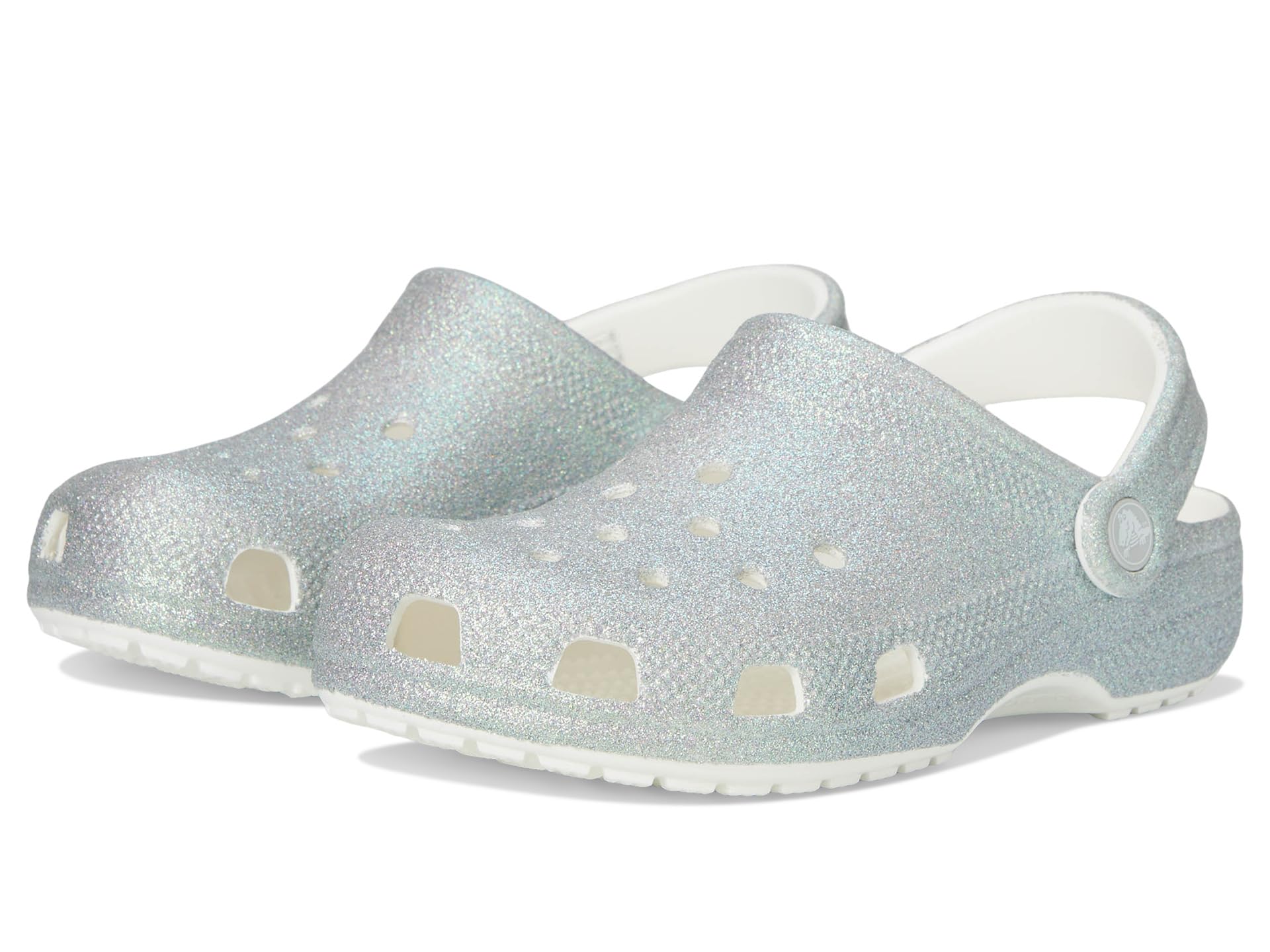 Classic Glitter Clogs (Старший ребенок) Crocs Kids