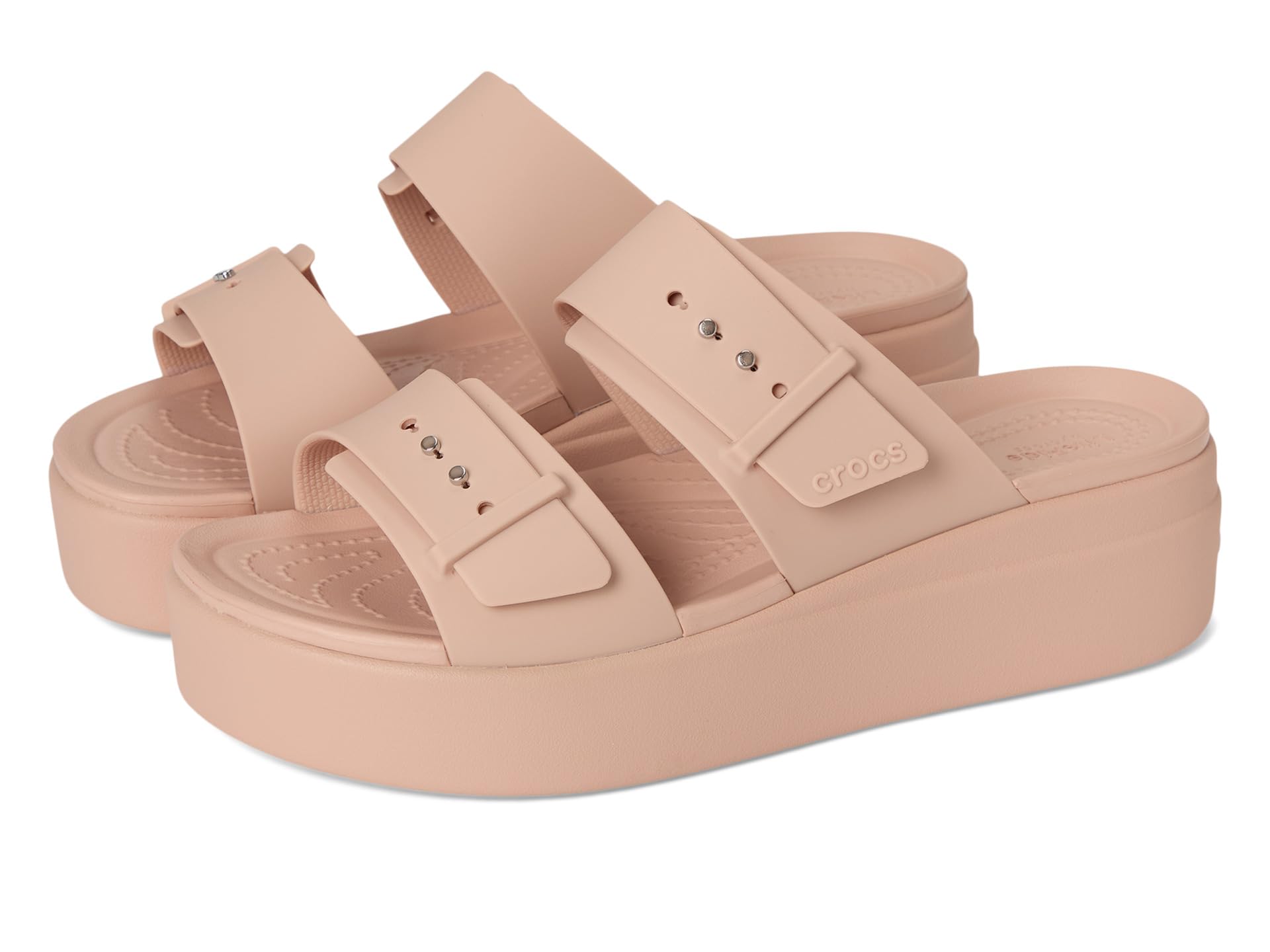 Brooklyn Buckle Low Wedges