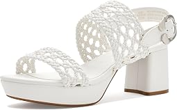 White Faux Embossed