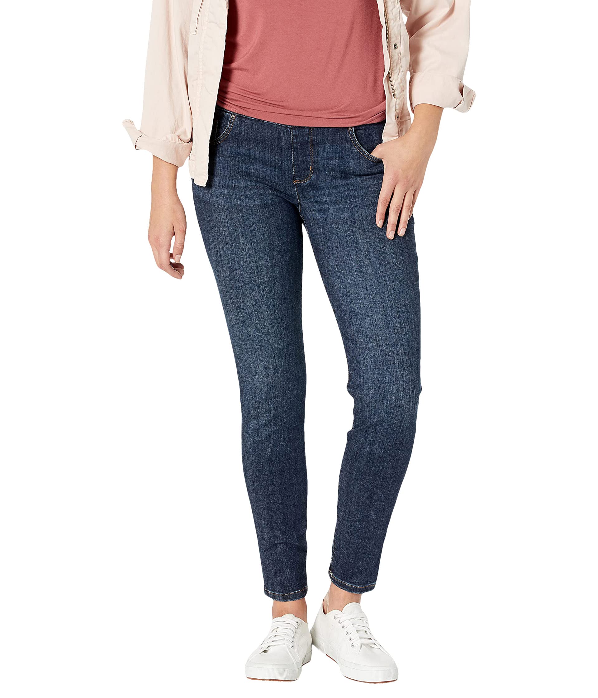 Sculpting Missy Slim Fit Slim Leg Pull-On Mid-Rise