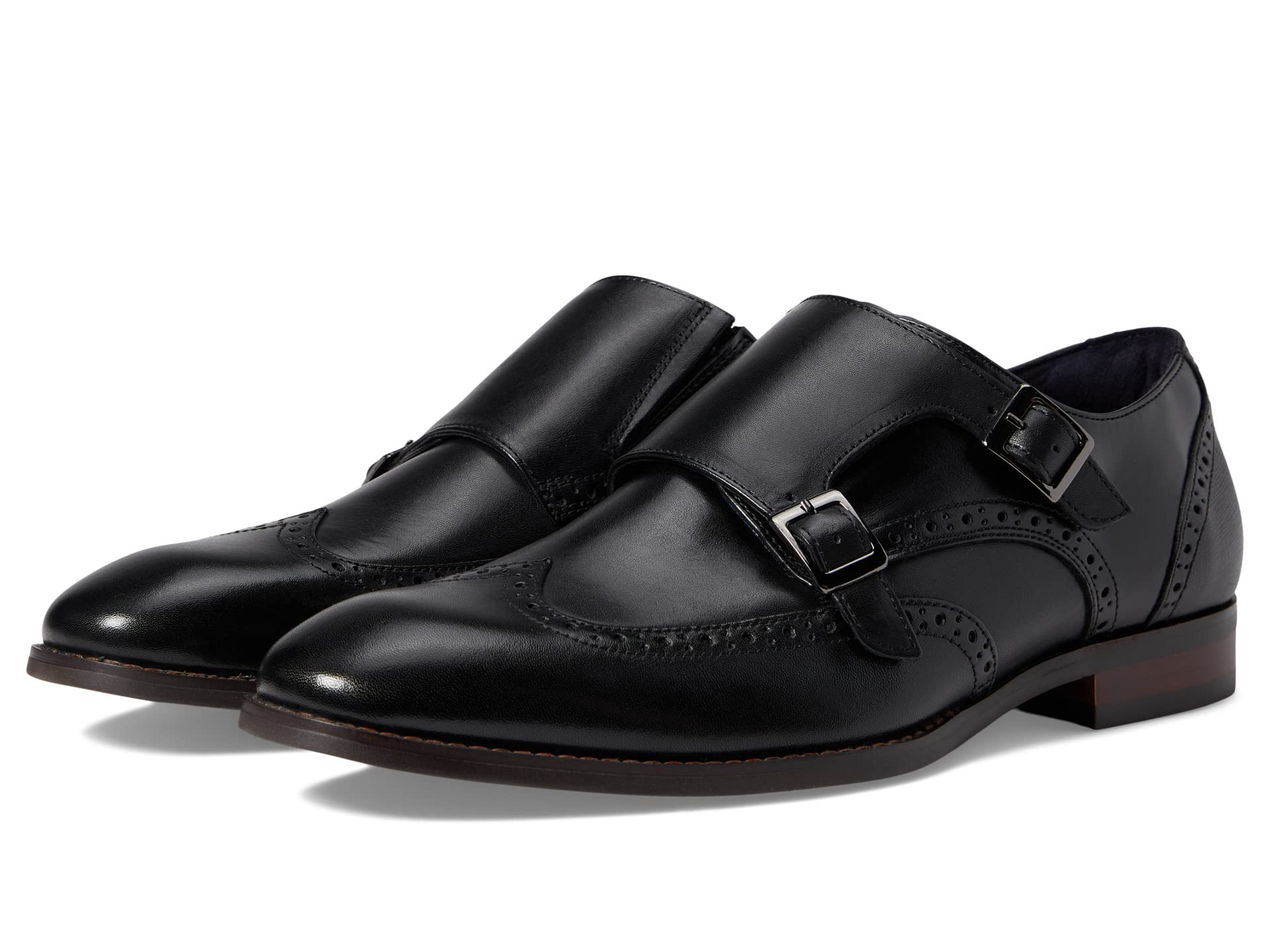 Туфли Karson Wing Tip Double Monk Strap