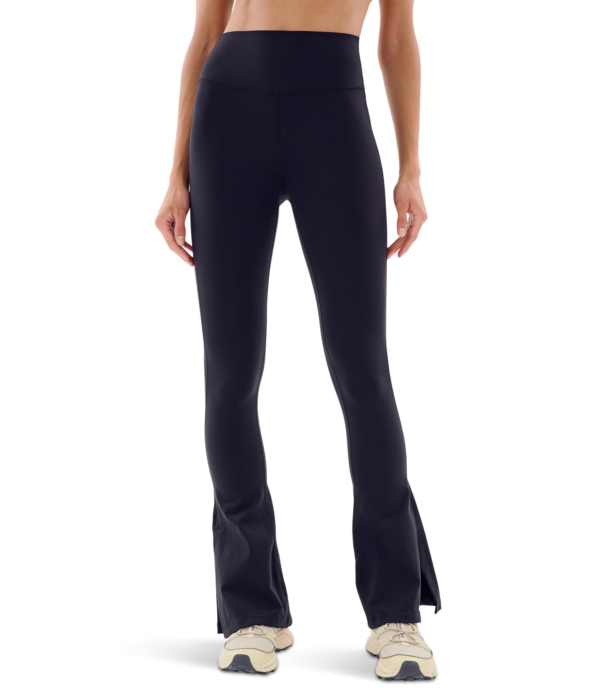 Raquel High-Waist Supplex Flare w/ Side Slit