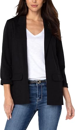 Petite Boyfriend Blazer w/ Princess Darts