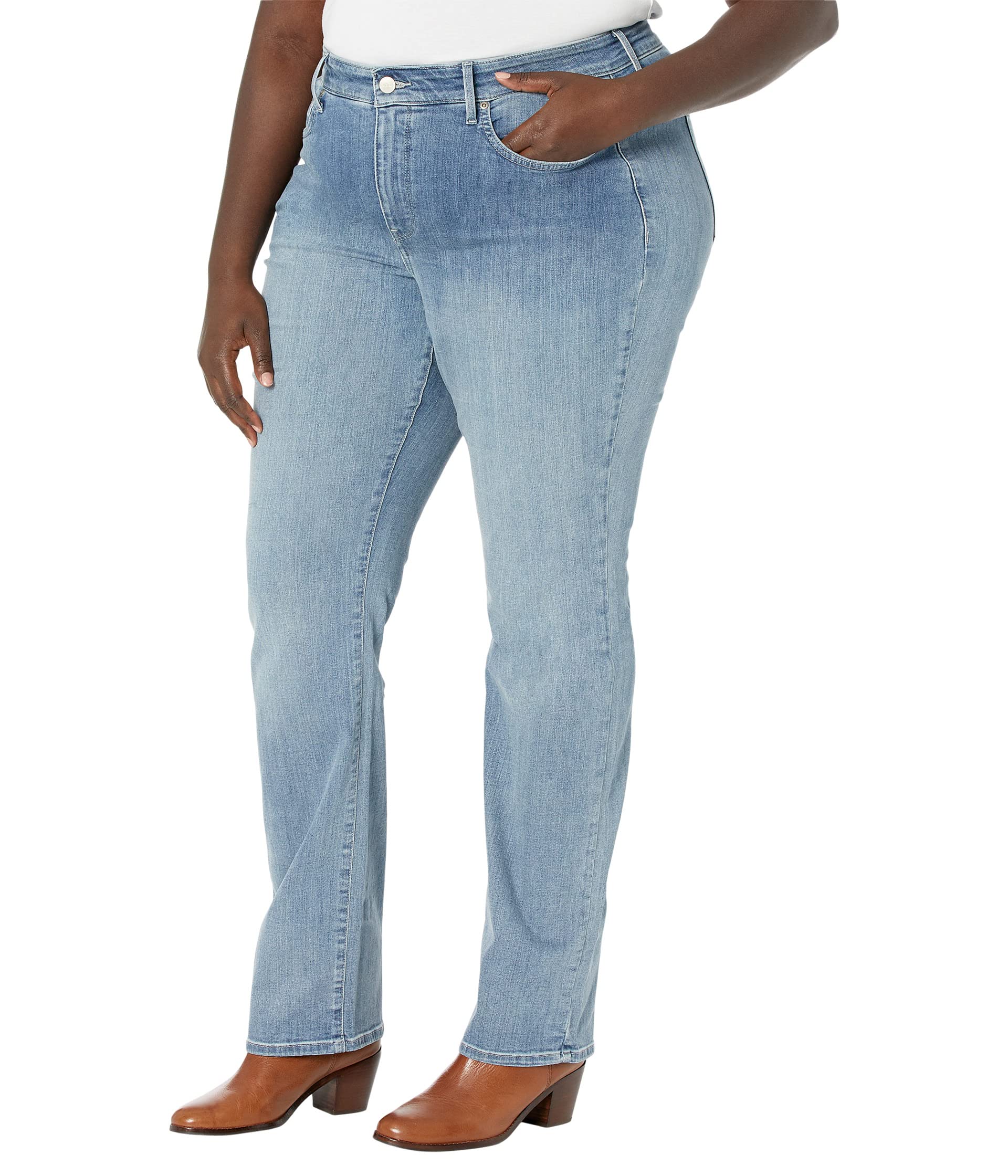 Plus Size Marilyn Straight in Thistle Falls NYDJ Женский