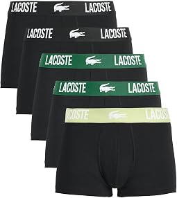 Lacoste боксеры из хлопкового стрейч-трикотажа, 5 шт