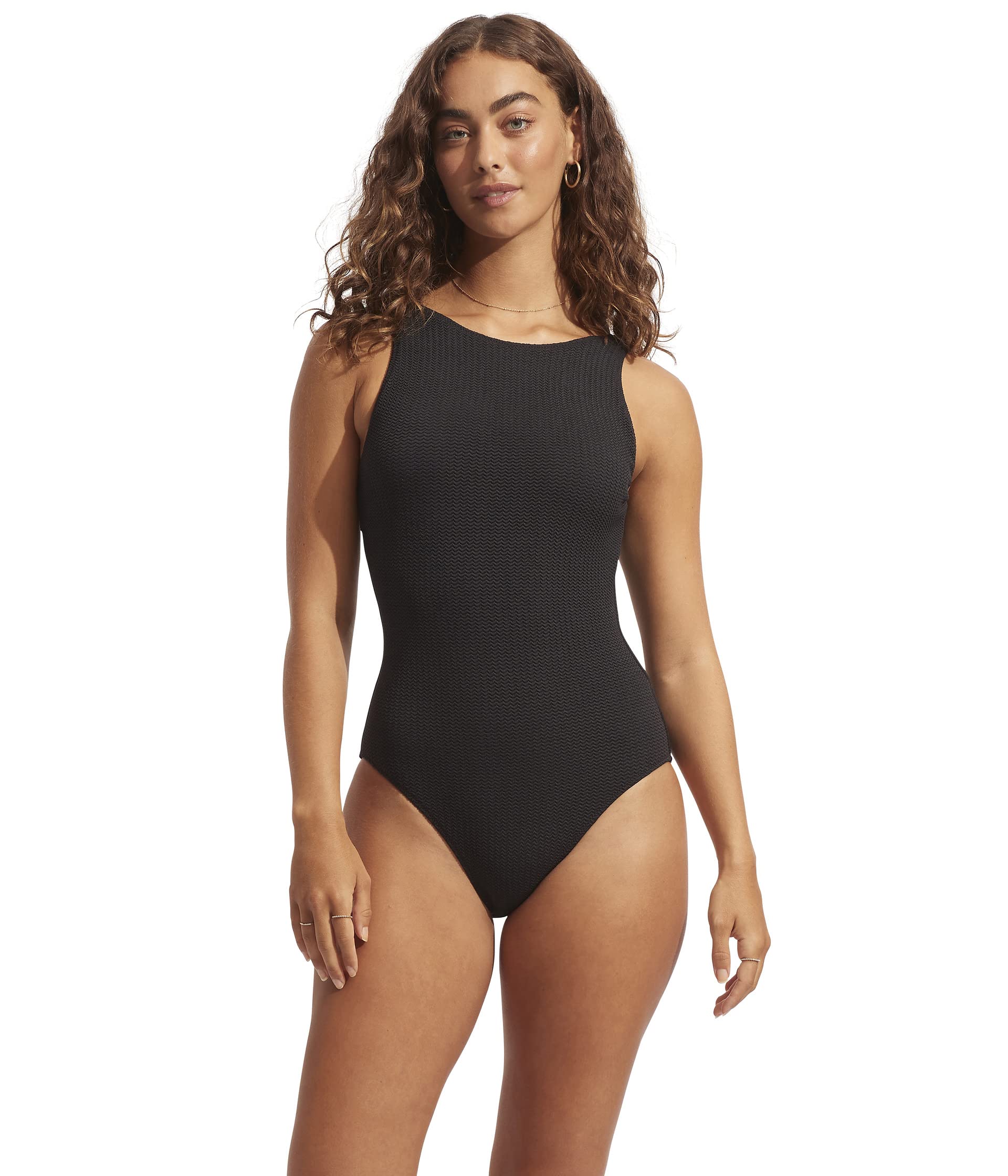 Sea Dive High Neck One-Piece