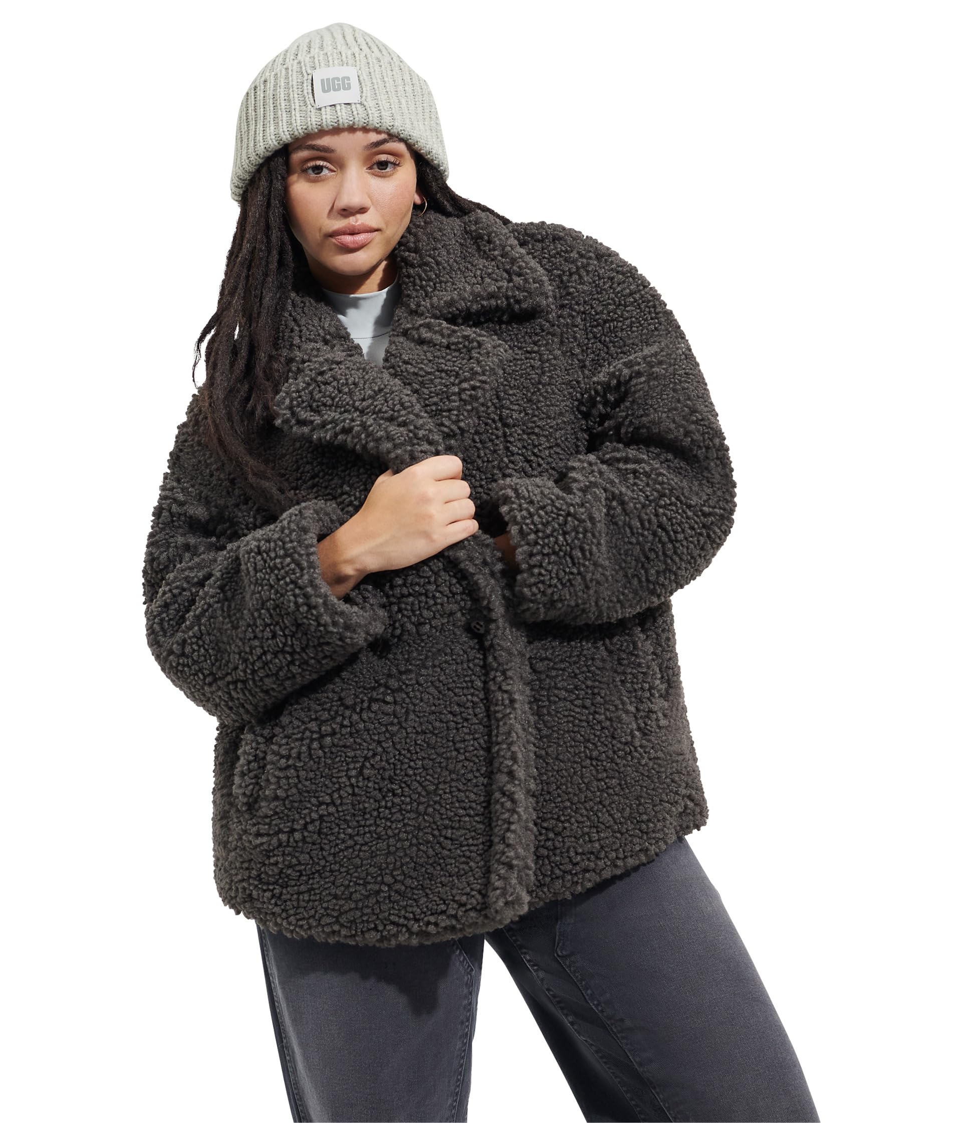 Gertrude Short Teddy Coat