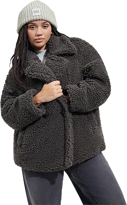 Женское пальто UGG Gertrude Short Teddy Coat