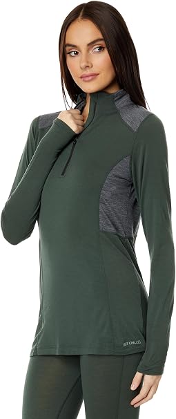 Hot Chillys Женский джемпер Clima-Wool Zip-T