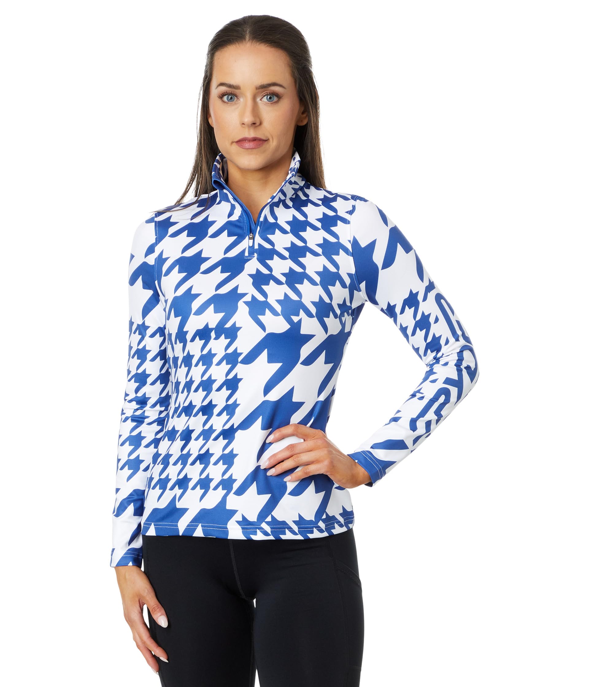 Флисовая кофта Spyder Houndstooth 1/2 Zip