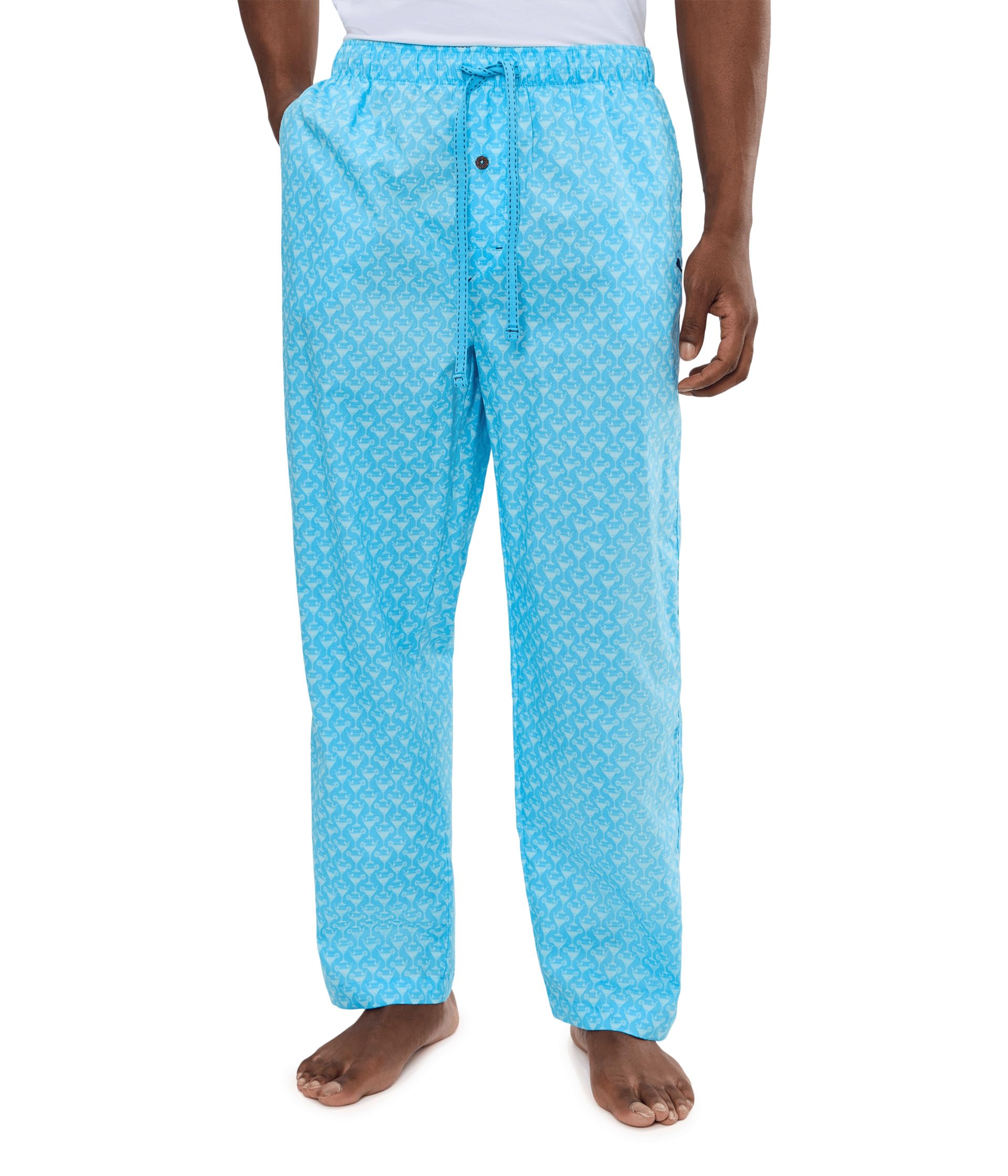 Cotton Woven Pajama Pants