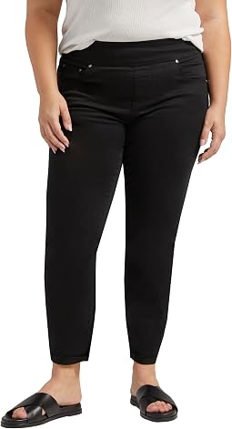 Plus Size Amelia Mid-Rise Slim Ankle Pants