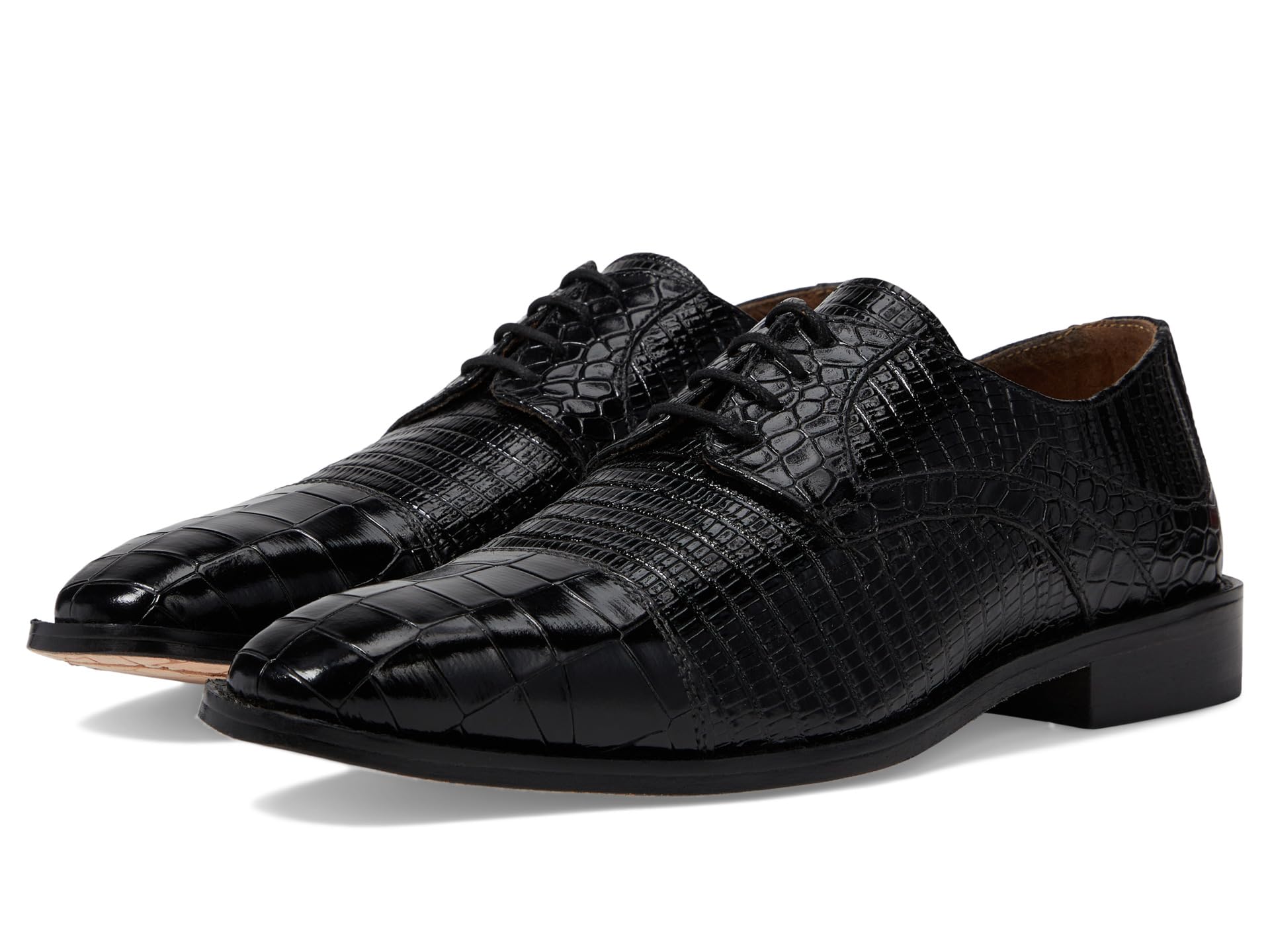 Tedesco оксфорды с отделкой cap toe