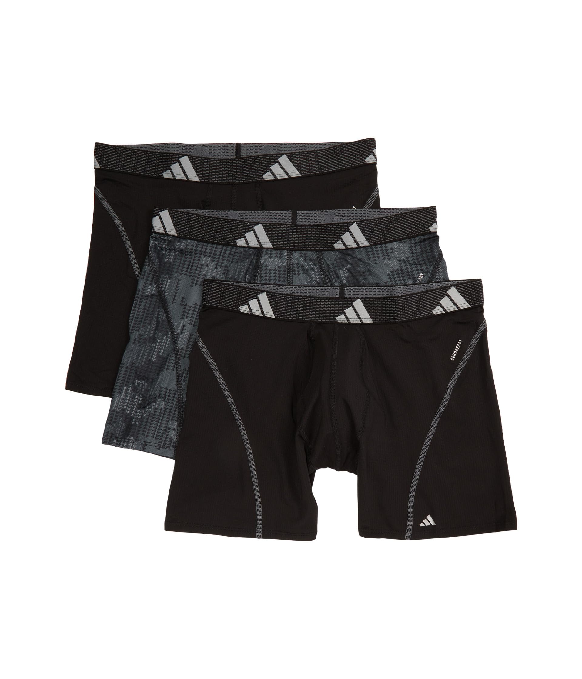 Performance Mesh Graphic Boxer Brief 3-Pack