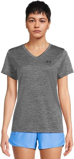 Tech Short Sleeve V-Neck Twist