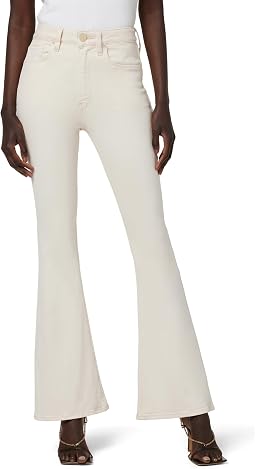 Holly High-Rise Flare Barefoot in Egret