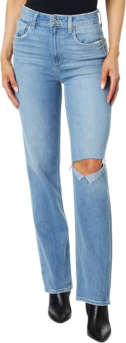 Stella Straight 31" Seamed Beltloops in Fascinate Destructed