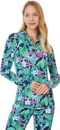 Justine Half Zip Upf 50+