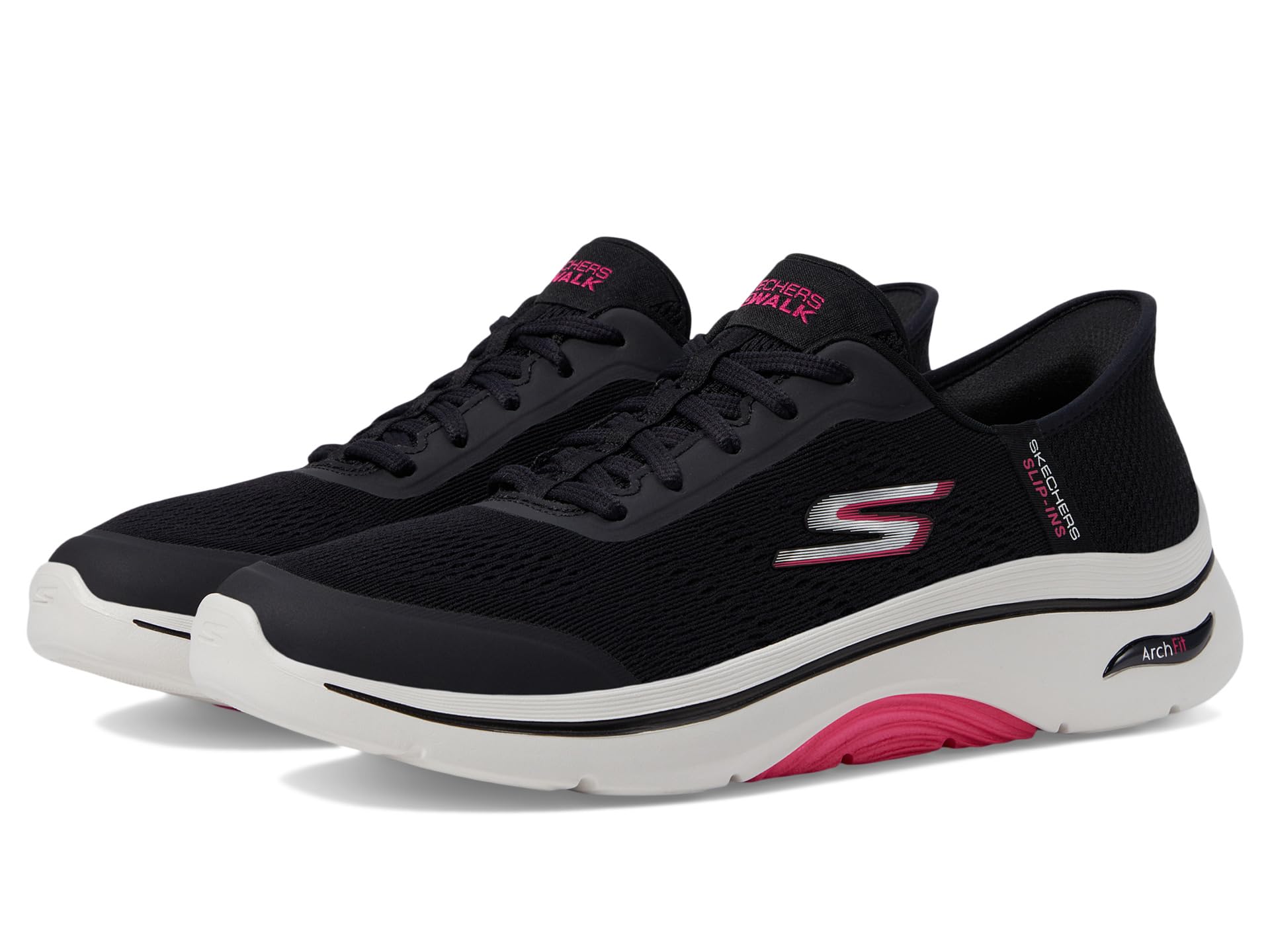 SKECHERS Performance Go Walk Arch Fit 2.0 Valencia кроссовки без застежек Slip-Ins