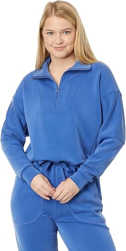 Женская кофта Sweaty Betty Sand Wash с воронкообразным вырезом и молнией наполовину