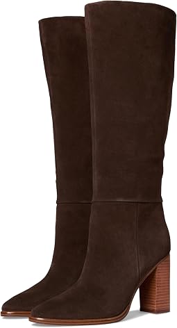 Dark Brown Suede