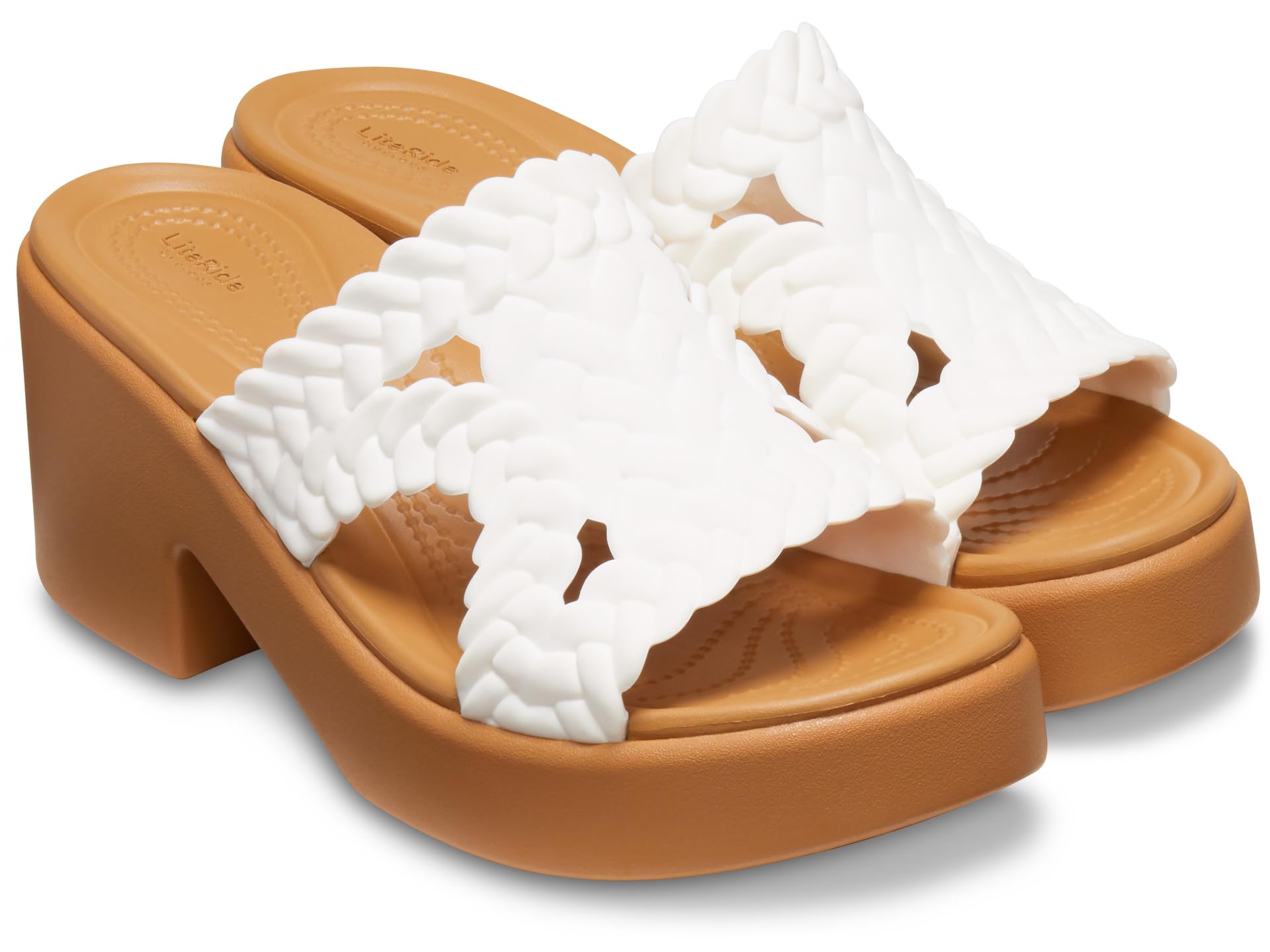 Brooklyn Woven Slide Heels