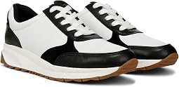 Warm White/Black Leather