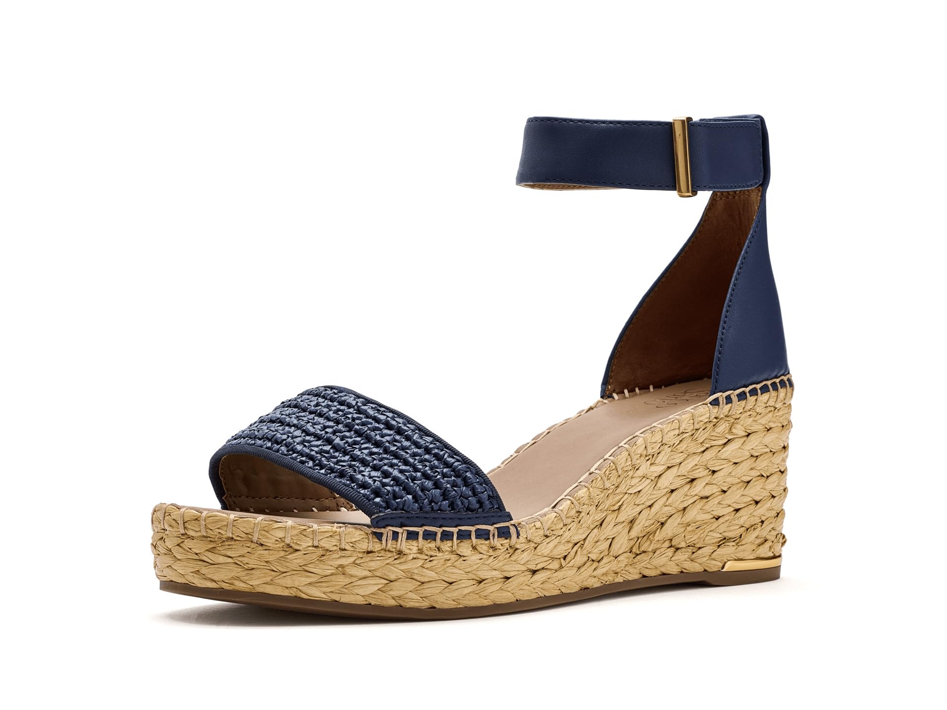 Clemens Raffia Espadrille Wedge Heel Sandals