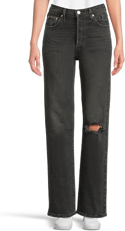 Женские джинсы Levi's Ribcage с высокой талией