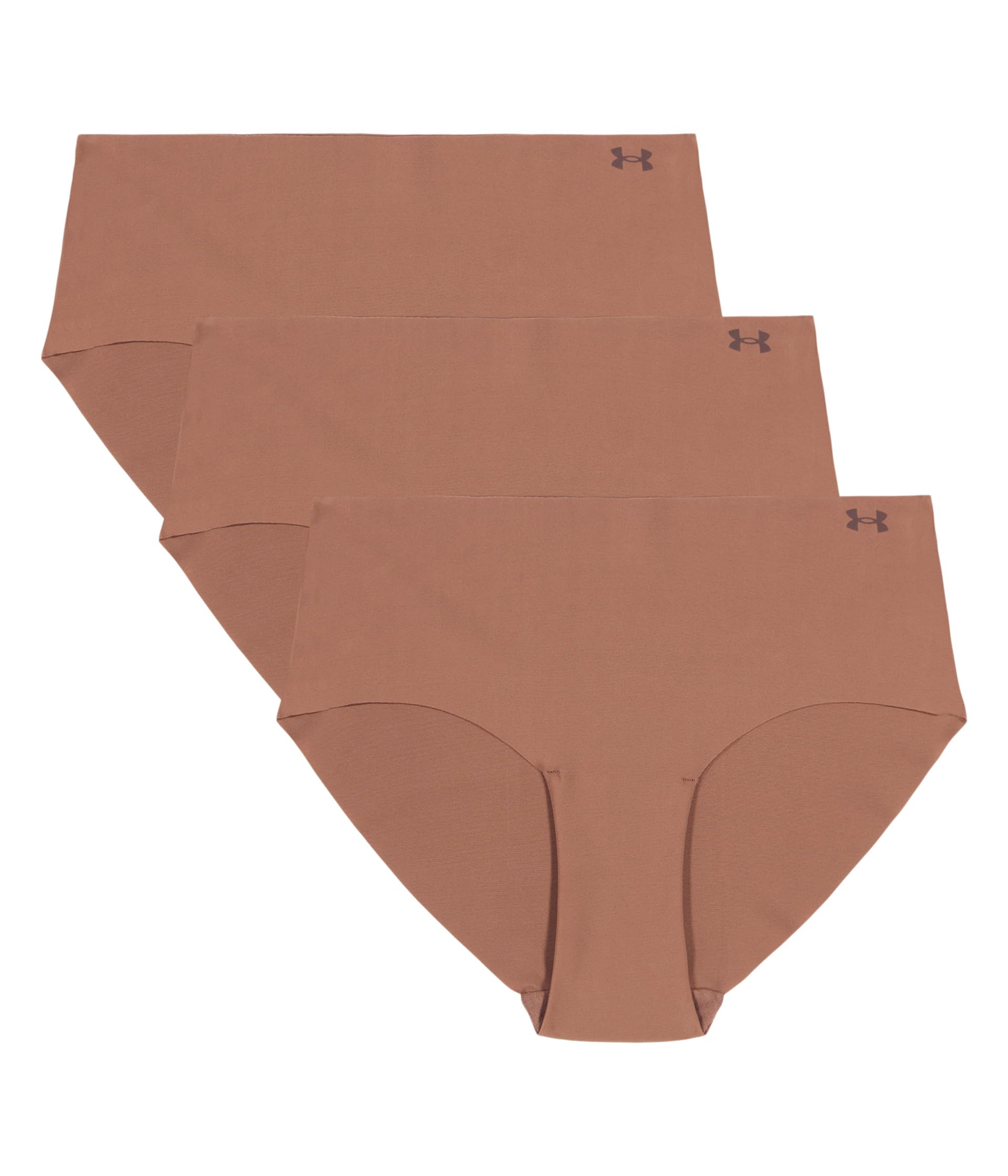 Pure Stretch No Show Hipster - Solid 3-Pack Under Armour Женский