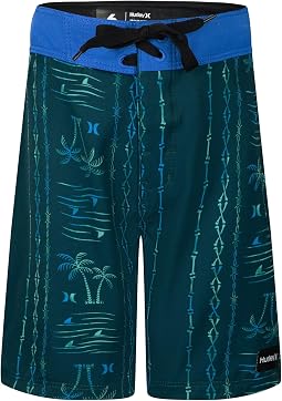 Шорты Hurley Kids Palm Stripe Board Shorts (Детские)